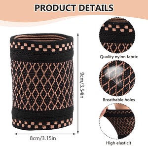 Chất lượng cao đồng ion thể thao dây đeo cổ tay cho quần vợt bóng chuyền bóng rổ - Product Image 6