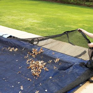 Red de polietileno negra para cubrir piscinas - Product Image 4