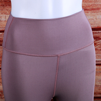 PROCOMBAT Leggings taille haute pour femmes, collants sans couture froissés, pantalon de yoga d'entraînement sur la couche de base du contrôle du ventre sur toute la longueur