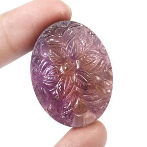 Amétrine claire naturelle sculptée en vrac fait à la main pour bijoux belle pierre travail - Product Image 6