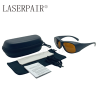 Lunettes de sécurité laser certifiées CE EN207, 20 % de transmission, protection oculaire pour l'élimination des tatouages au laser Q-Switched
