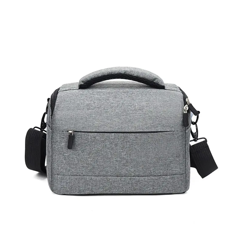Profesyonel DSLR kamera çantası su geçirmez dijital kamera omuzdan askili çanta çanta Video kamera çantası Sony Lens için Canon Nikon kılıfı