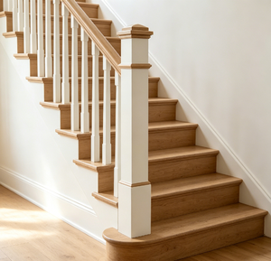 Cubiertas de Madera Sólida Premium para Escaleras, Diseño Tradicional, Acabado Duradero, Múltiples Tamaños Disponibles - Product Image 6