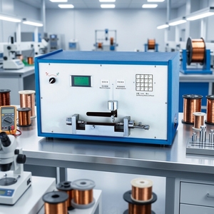 Machine d'essai de résistance au rayage des fils émaillés unidirectionnels IEC60851-3, testeur de résistance au rayage des fils enroulés - Product Image 1