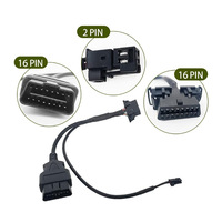 Câble d'extension Magico pour adaptateur répartiteur en Y OBD2, pour éviter le blocage de la porte de sécurité HD automatique, compatible Chrysler Dodge 2018 Jeep Cummins RAM