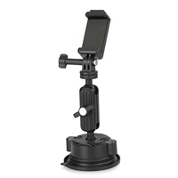Support de caméra universel en alliage d'aluminium de haute qualité, base à ventouse, support de téléphone portable, étanche, flexible, portable