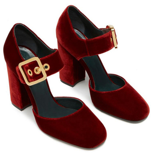 Scarpe in pelle <span class=keywords><strong>bordeaux</strong></span> per sandali con <span class=keywords><strong>tacco</strong></span> largo moda estiva scarpe per donna tacchi alti scarpe eleganti da donna in pelle 2022 - Product Image 5