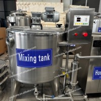 Équipement de mélange et de pasteurisation en lot pour aliments, boissons gazeuses, jus, pâte de tomate, sauce, petite échelle, machine de pasteurisation VBJX