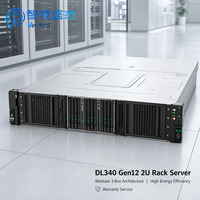 Serveur Rack 2U DL340 Gen12 à Socket Unique Expédition Rapide en 48H Préconfiguré pour l'IT des PME et l'Extension de la Salle Serveur