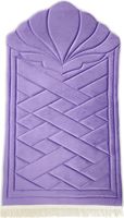 Tapis de prière musulman écologique de haute qualité pour enfants, de poche, de voyage et pliable, rembourré en mousse à mémoire de forme