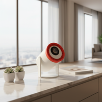 Projecteur portable JUNUO TURN1 H727 double Wi-Fi, mise au point manuelle, courte focale, Android 14, 720P, prise en charge 4K, pour usage professionnel/éducatif