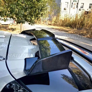 Pour Toyota C-HR 2016-2021 : Aileron de toit arrière, garde-boue en FRP, accessoires de décoration pour hayon arrière, fibre de carbone - Product Image 3