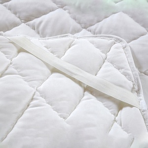 Protège-matelas imperméable <span class=keywords><strong>de</strong></span> haute qualité, respirant, 100% coton matelassé, taille Queen, <span class=keywords><strong>anti</strong></span>-acariens, <span class=keywords><strong>anti</strong></span>-bactérien - Product Image 4