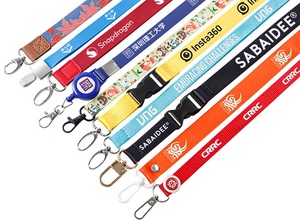 Promotional Cheap Custom Printing Sublimation <b>Polyester</b> Neck <b>Lanyards</b> with Breakaway and Safety Buckle - Product Image 6