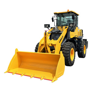 Merek Dunia W136 3 Ton Wheel Loader Depan Akhir, Ember 1,8m3