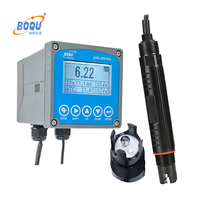 Boqu 2022 Nouveau Phg-2091PRO Automatique hydroponique aquarium numérique ph contrôleur moniteur orp ph mètre pour traitement des eaux usées