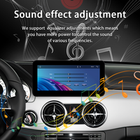 Système Linux Écran tactile 12,3 pouces 2DIN GPS Tracker avec CarPlay & Android Auto pour USB WiFi pour Mercedes-Benz GLK X204