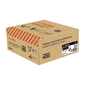 Master con 6 unidades Botas DE SEGURIDAD marrones, #27 dieléctrico antifatiga, Truper - Product Image 1