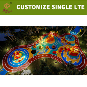 Baihe thiết kế mới gà chủ đề Led Ngoài Trời thiết bị giải trí Nhựa Trò chơi giải trí cho công viên giải trí - Product Image 2