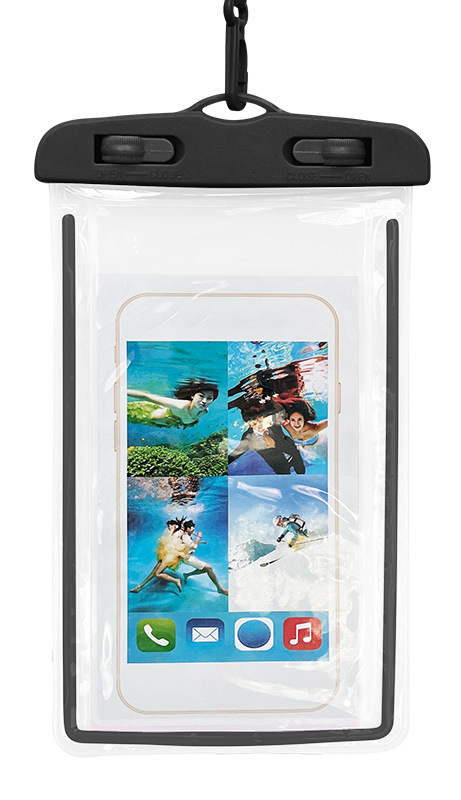 Fluorescent waterproof bag, black