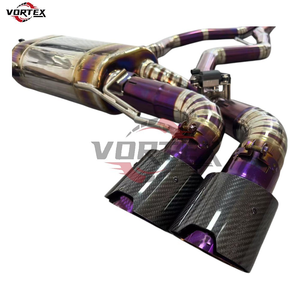 VORTEX Grade 5 Ti Valvetronic Catback pour BMW G20/G21/G22/G26 M340i/M440i 3.0T 2021-2025 Embouts Arc-en-ciel Brûlés Fixation Directe - Product Image 4