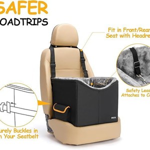 <b>Pet</b> travel <b>carrier</b> with adjustable shoulder straps, booster seat for small dogs and cats - Product Image 2