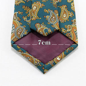 Мужской галстук с имитацией шелка, 7 см - Product Image 4