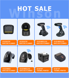 Lectores de Códigos de Barras QR Inalámbricos, Escáneres de Códigos de Barras 1D y 2D, Pistola de Precios para Supermercado, Escáner de Cheques - Product Image 5