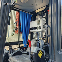 Mini Micro Digger Bagger 2.5t 2500kg 15.2kw Yanmar Engine Small Crawler Excavator Machine EURO EPA Motor de l'usine chinoise
