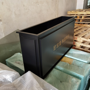 أثاث منزلي مستطيلي من الفولاذ المقاوم للصدأ حسب الطلب ، قطعة أرض خارجية من الشركة المصنعة بسعر الجملة - Product Image 2