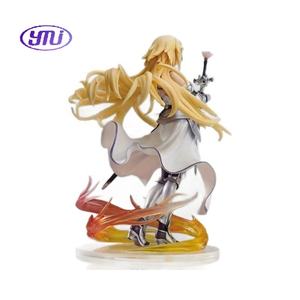 Destino rosso santo sovrano da nubile Jeanne dArc figura in scatola modello di bambola Stand statua regalo - Product Image 5