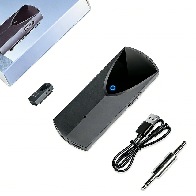 3.5AUX Blvetooth Receiver Transmitter Car Blvetooth Transceiver 2-in-1 Blvetooth Adapter Cross-border