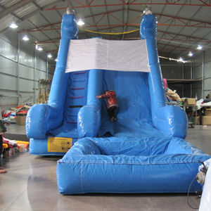 สไลเดอร์น้ำเป่าลมสำหรับเช่าจัดงานปาร์ตี้แบบแห้งหรือแบบเปียกเชิงพาณิชย์ - Product Image 1