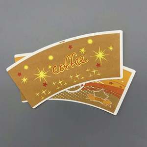 Vaso de Papel Ecológico Impermeable con Recubrimiento de PE Simple y Doble, de Grado Alimenticio, con Impresión de 1 a 8 Colores para Ensaladas y Aperitivos - Product Image 1