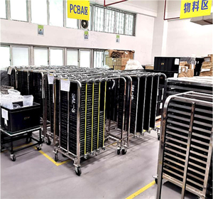 समायोज्य स्टेनलेस स्टील ट्राली Antistatic श्रीमती ESD भंडारण गाड़ी - Product Image 5