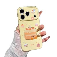 Coque Souple Intégrale Magnétique en Verre Anti-Chute pour iPhone 17/13/16, Motif Cœur Instantané et Adorable