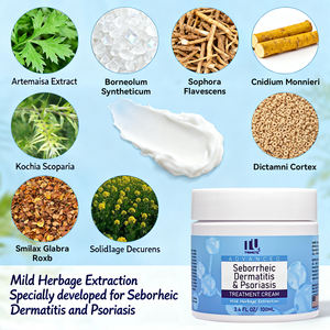 Seborrheic krim perawatan Dermatitis <span class=keywords><strong>Psoriasis</strong></span> Folliculitis krim kulit kepala kering pelembap Wajah & tubuh dengan Anti gatal & pereda ketombe - Product Image 2