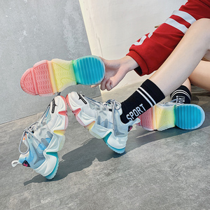 Greatshoes Scarpe Sportive Comode Traspiranti Leggere da Donna Moda Casual Sneakers Colorate Resistenti agli Urti - Product Image 2