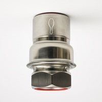 Válvula Termostática de Presión Equilibrada de Acero Inoxidable SS304/316 Serie TS70 TSS300 Vertical NPT/BSPT para Gas y Vapor a Alta Temperatura