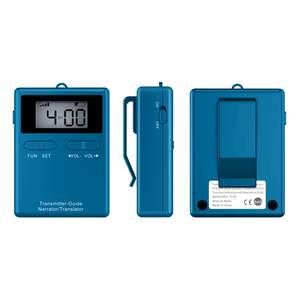 ระบบไกด์นำเที่ยวไร้สายแบบมือถือ UHF ความละเอียดสูงคุณภาพเสียง2403-2483MHz สองทางสำหรับการฝึกม้า/ไกด์ทัวร์ - Product Image 3