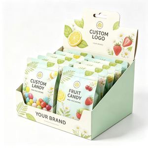 FX Matte Finished <b>Paper</b> Counter Merchandising <b>Tray</b> Tailormade Artwork for Gourmet Confection Grocery Mart Showcase - Product Image 6