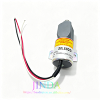 Válvula Solenoide de Corte de Combustible 17001512, Válvula Solenoide de Corte de Combustible del Motor 1700-1512 1751ES-12E6ULB1S5 para Caterpillar