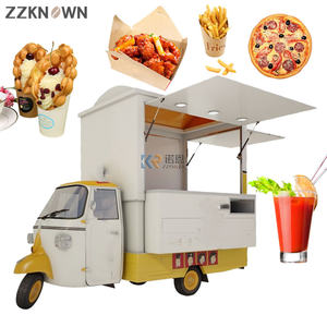 Cuisine mobile à café européenne, chariot de nourriture, tricycle électrique, voiture tuk tuk, mini camion de restauration rapide intelligent, camion de crème glacée, camion de vente de jus - Product Image 3