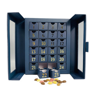 Calendario de Adviento de Navidad de Papel Personalizado, Caja Ciega de Cuenta Regresiva, Caja de Regalo Vacía para Juguetes Infantiles, Regalo Sorpresa Navideño Promocional - Product Image 2