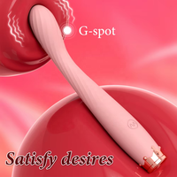 Vibrateur G-Spot pour femmes, puissant stimulateur de mamelons et clitoris, produits sexuels, baguette de massage vaginale, stimulateur pour jouet sexuel