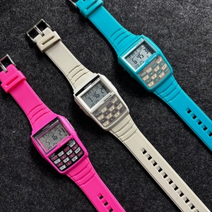 2026 New Model Sport Student Calculator Watch with Alarm <b>LED</b> <b>Night</b> <b>Light</b> Multifunctional Features Unisex Design - Product Image 1