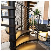 Escalier en colimaçon Prima Steady Seller, design minimaliste, fabrication exquise, pour espaces commerciaux