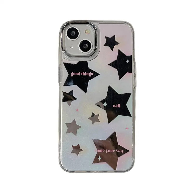 Hot Selling High quality five-pointed star Shockproof mobile phone case For iphone 14 13 12 pro max