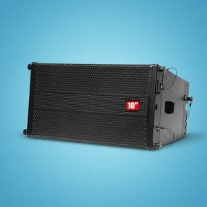 Speaker Line Array Aktif 10 Inch Terlaris dengan Voice Coil Neodymium dan Cat Polyurea untuk Pertunjukan Konser dan Aula Multifungsi - Product Image 2