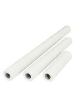 Cartouche filtrante DM personnalisée en coton résistant aux acides et aux alcalis pour filtre à pression, 10 pouces, 10 microns, traitement de l'eau